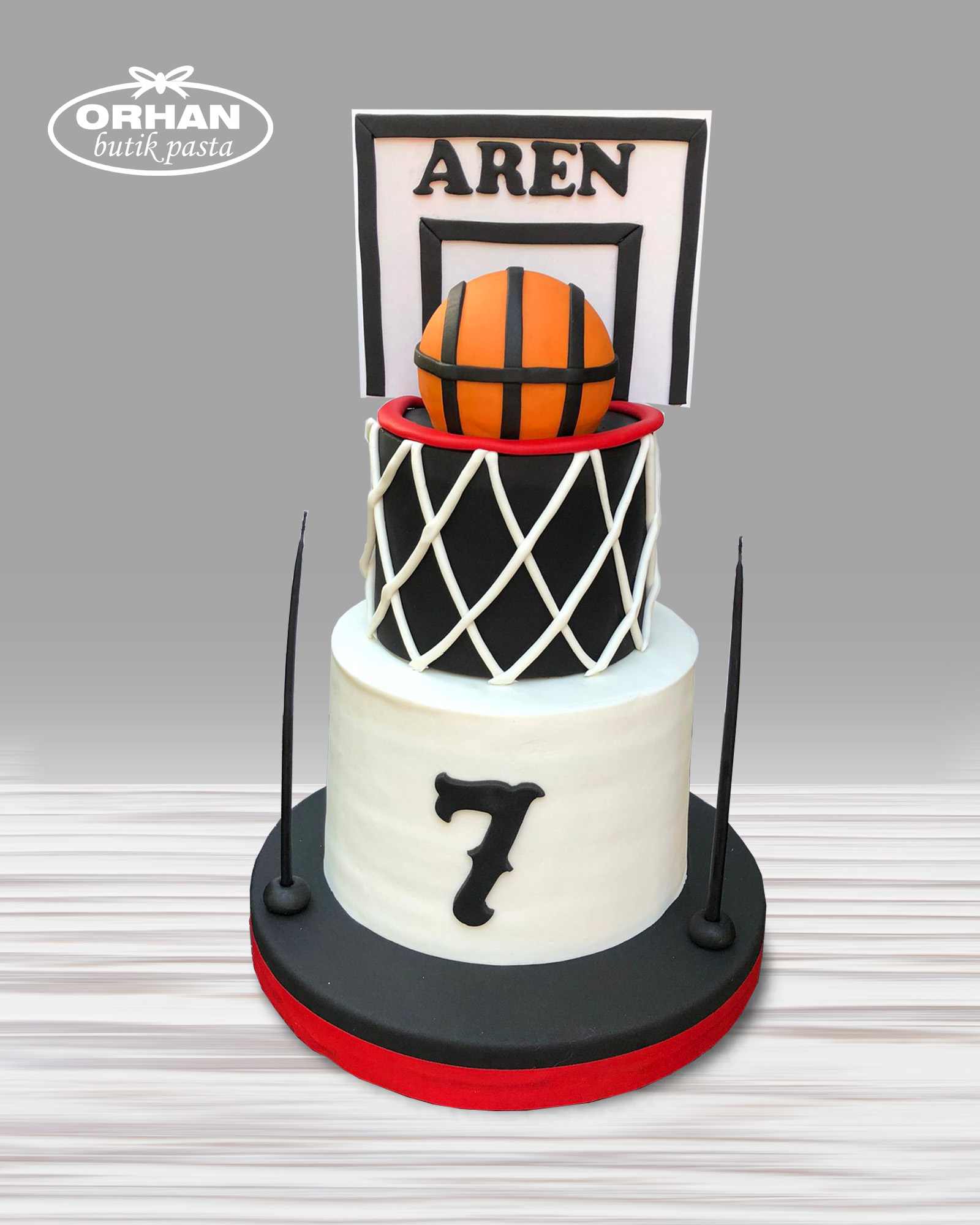 Basketbol Temalı Pasta