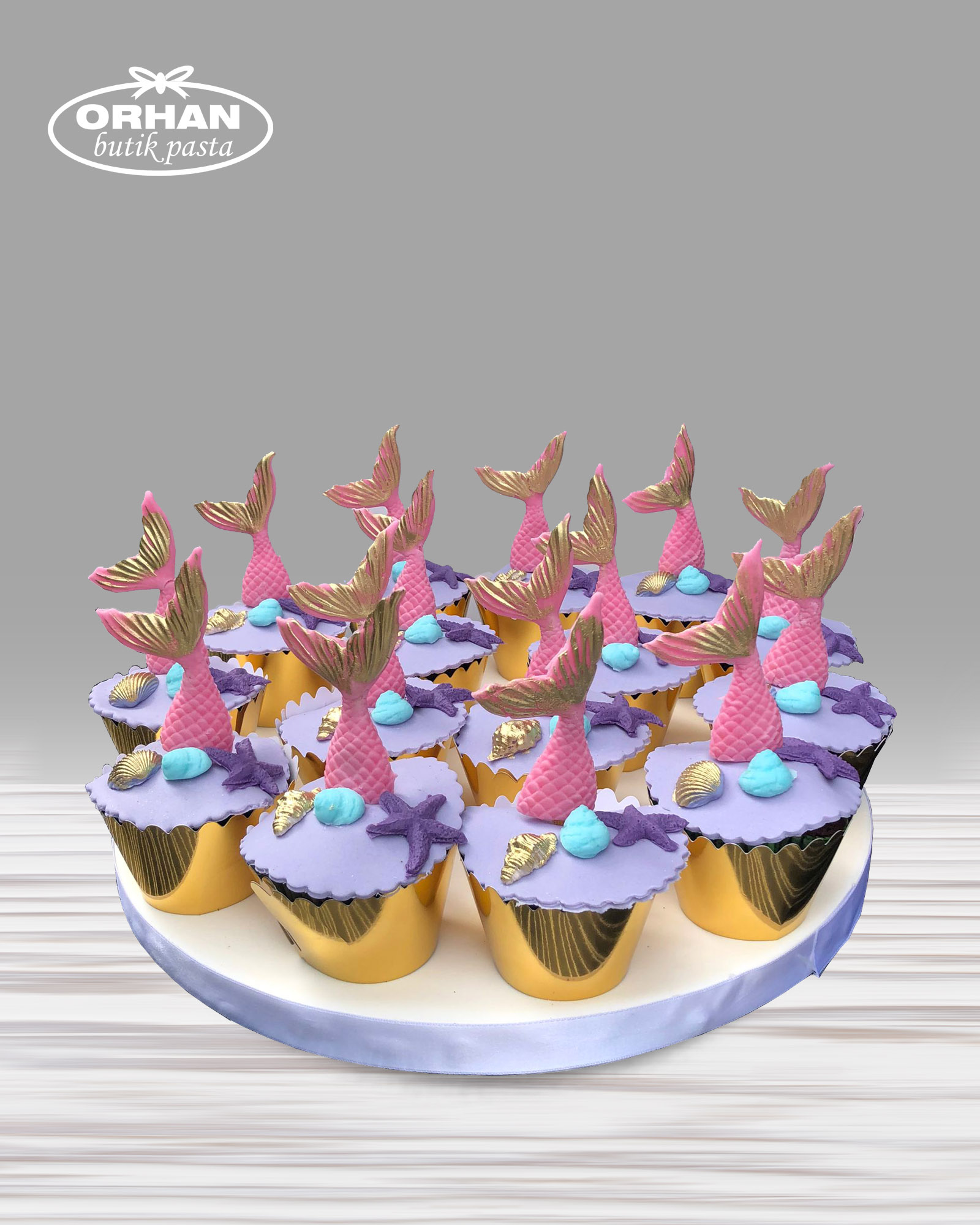 Pembe Balıklar Cupcake