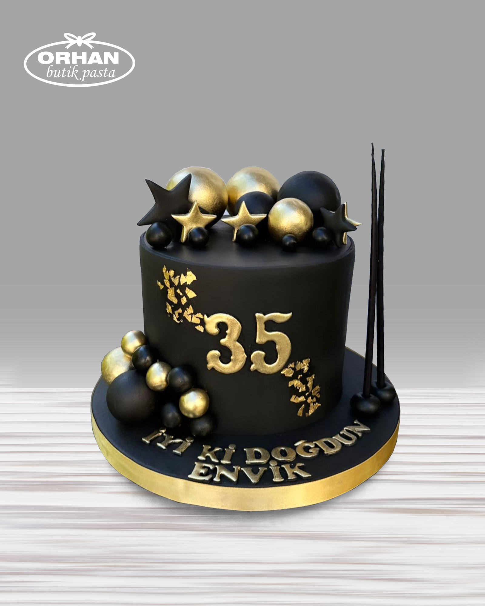 35 Yaş Pastası